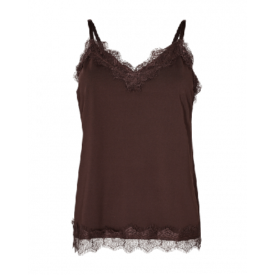 FreeQuent - Bruin | Dames | Top | Bruin | XS | regular | Kamst mode