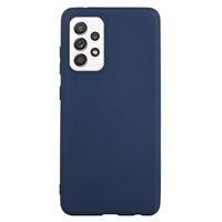 Anti-Vingerafdruk Mat Samsung Galaxy A33 5G TPU Hoesje - Blauw