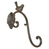 Esschert Design Muurhaak - plantenhaak voor plantenpotten - gietijzer - 27 x 24 cm
