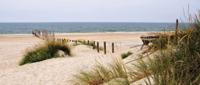 Strand bootje 130x50cm Tuinschilderij - Customize it