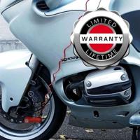 Master Lock 8303EURDPS Motor Antidiefstal - Rood Schijfslot 80 mm