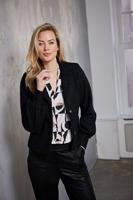 Helena Hart Blazer Lorie Frott? 7647 Blazers Zwart