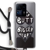 Big butt bigger heart: Xiaomi Mi Mix 4 Transparant Hoesje met koord