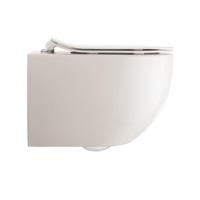 Crosswater Glide II Wandtoilet - 36.5x51x34.5cm - spoelrandloos - zonder zitting- glans wit GL6116CW Crosswater Glide II Wandtoilet - 36.5x51x34.5cm - spoelrandloos - zonder zitting- glans wit GL6116CW