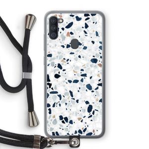 Terrazzo N°1: Samsung Galaxy A11 Transparant Hoesje met koord
