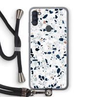 Terrazzo N°1: Samsung Galaxy A11 Transparant Hoesje met koord