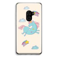 Vliegende eenhoorn: Xiaomi Mi Mix 2 Transparant Hoesje - thumbnail