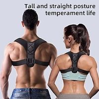 nieuwe volwassen body shapers brace riem corset houding corrector compressie shapewear kinderen schouder rug orthopedische ondersteuning riem Lightinthebox