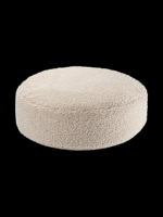 Poef Rond Biscuit