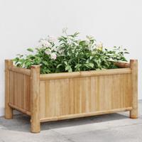 VidaXL Plantenbak 50x30x25 cm bamboe