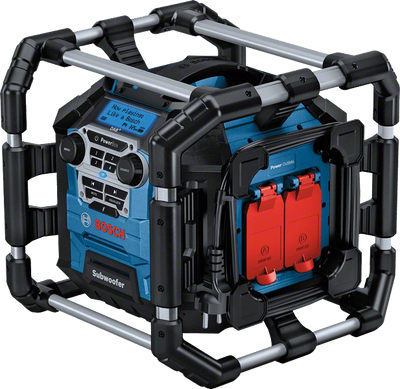 Bosch Blauw GPB 18V-5 C | Bouwradio | met batterijen (AA), in doos, zonder accu&apos;s en lader - 06014A4000