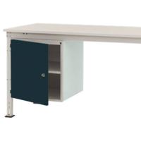 Manuflex ZB4966.7016 Behuizing onderbouw universele stationair, gebruiksh. 500 mm met 1 deur rechts vastgemaakt. Voor tafel diepte 1000 mm