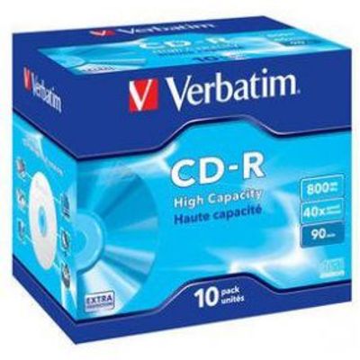 Verbatim CD-R 40x 10st. Jewelcase 90 min