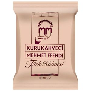 Turkse koffie Kurukahveci Mehmet Efendi - gemalen koffie - 100 gram