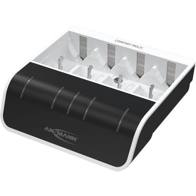Ansmann Comfort Multi Batterijlader NiMH AAA (potlood), AA (penlite), C (baby), D (mono), 9 V (blok)