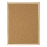 Gerimport Prikbord/memobord - kurk - bruin - 40 x 60 cm - hobby/knutsel materialen Gerimport Prikbord/memobord - kurk - bruin - 40 x 60 cm - hobby/knutsel materialen