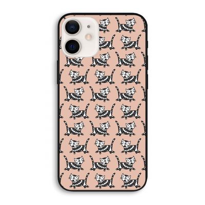 Zwarte poes: iPhone 12 Biologisch afbreekbaar hoesje
