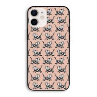 Zwarte poes: iPhone 12 Biologisch afbreekbaar hoesje