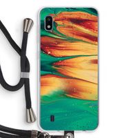 Green Inferno: Samsung Galaxy A10 Transparant Hoesje met koord