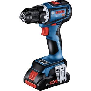 Bosch Professional GSR 18V-90 C 06019K6006 Accu-schroefmachine, Accu-schroefboormachine 18 V 5.0 Ah Li-ion Brushless, Incl. 2 accus, Incl. lader, Incl. koffer