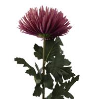 Kunstbloem Chrysant roze 91x19x19cm