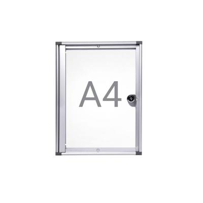 Binnenvitrine wand maulextraslim 1xa4 slot