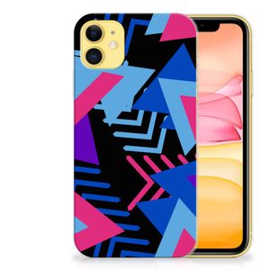 Apple iPhone 11 TPU Hoesje Funky Triangle