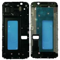 Voorzijde huisvesting LCD Frame Bezel plaat voor Galaxy On6 / J6 / J600(Black)