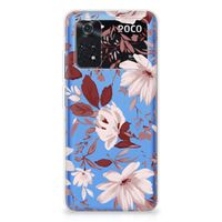 Hoesje maken Xiaomi Poco M4 Pro 4G Watercolor Flowers - thumbnail