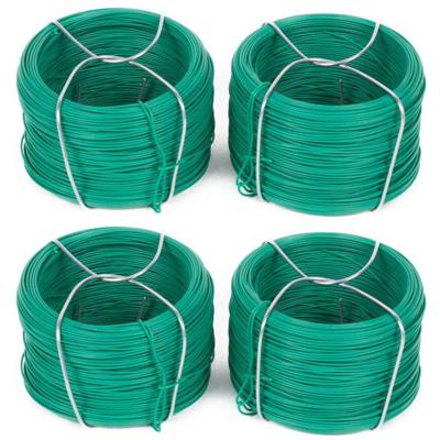Benson Binddraad - 4x rolletjes - groen - 50 m x 0,7 mm - plantendraad