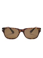 Persol lunettes de soleil à effet écailles de tortue - Marron