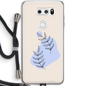 Leaf me if you can: LG V30 Transparant Hoesje met koord