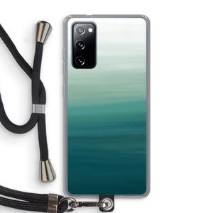 Ocean: Samsung Galaxy S20 FE / S20 FE 5G Transparant Hoesje met koord