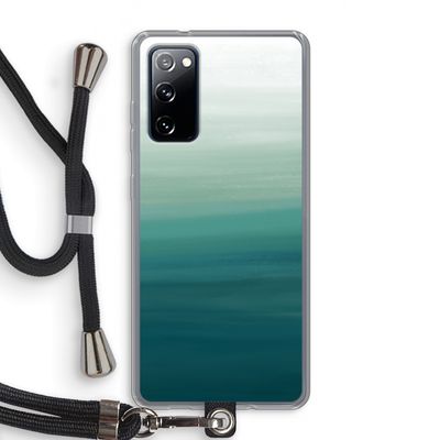 Ocean: Samsung Galaxy S20 FE / S20 FE 5G Transparant Hoesje met koord