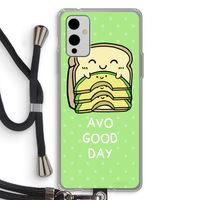 Avo Good Day: OnePlus 9 Transparant Hoesje met koord