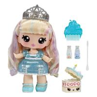 Yummiland - Grote pop van 25 cm om te stylen en te knuffelen - Huisdier + geurende lippenbalsem - Callie - Vanaf 4 jaar