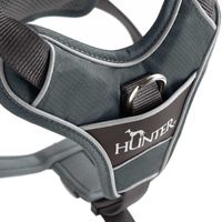 Hunter 67622 hond & kat harnas M Grijs Nylon, Polyester Trektuig - thumbnail