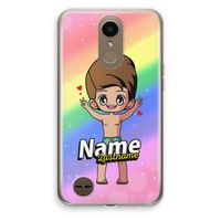Chibi Maker man: LG K10 (2017) Transparant Hoesje
