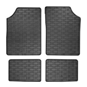 Rubber matten passend voor Dacia Spring EV 2021- (4-delig + montagesysteem) CKRDC01