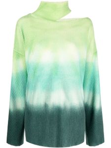 Canessa pull Talisman à motif tie dye - Vert