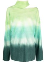 Canessa pull Talisman à motif tie dye - Vert