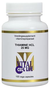 Vital Cell Life Thiamine HCL 25 mg