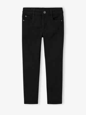 Gekleurde slim fit MorphologiK MEDIUM jongens zwart