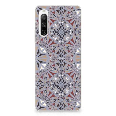 Sony Xperia 10 IV | TPU | Siliconen hoesje | Flower Tiles