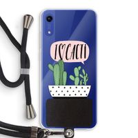 I love cacti: Honor Play 8A Transparant Hoesje met koord