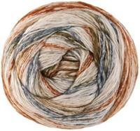 Lana Grossa Gomitolo Hippie 3038 Blauw-Grijs/Amber/Nougat/Rozig-Beige/Natuur