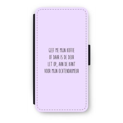 Ochtendhumeur: iPhone 7 Plus Flip Hoesje