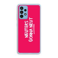 Neuters (roze): Samsung Galaxy A52 Transparant Hoesje