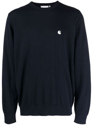Carhartt WIP sweat à logo imprimé - Bleu
