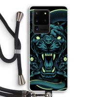 Cougar and Vipers: Samsung Galaxy S20 Ultra Transparant Hoesje met koord